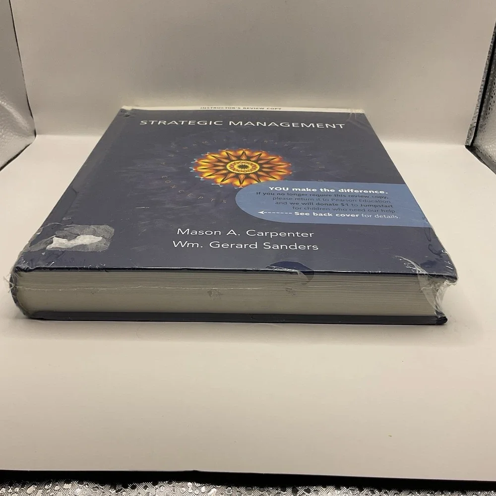 Strategic Management 2nd Edition College Textbook Instrutor Review Copy (Sealed)